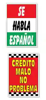 Thumbnail for Underhood Signs Spanish Theme