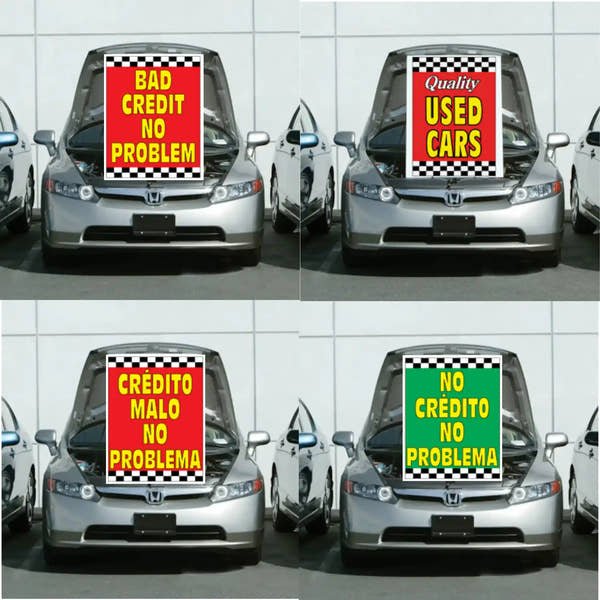 Underhood Signs Race Theme - Prime Dealer Supply