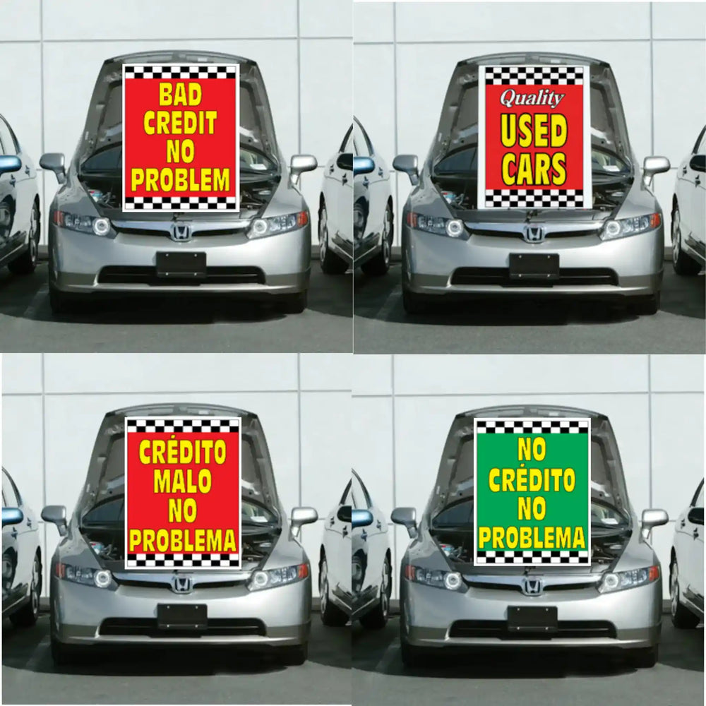 Underhood Signs Race Theme - Prime Dealer Supply