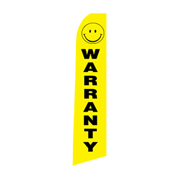 Warranty  Swooper Feather Flag- Prime Dealer Supply.