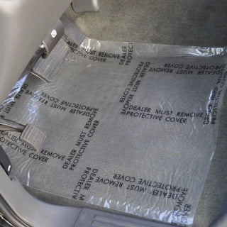 High-quality adhesive plastic floor mats protect your vehicle's interior from dirt and spills.