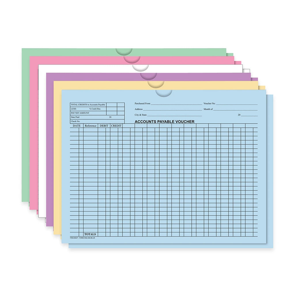 Accounts Payable Voucher Jackets