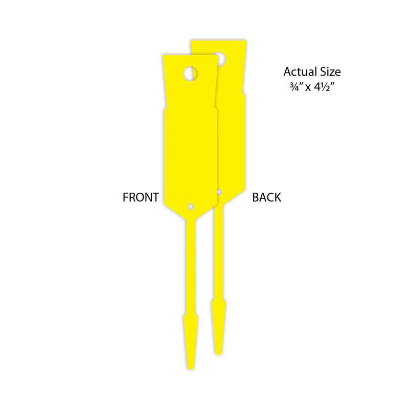 Yellow Arrow Key Tags