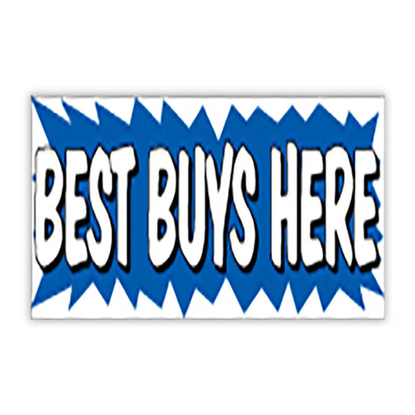 Burst Banners 3 x 10  Best Buy here for car dealers.