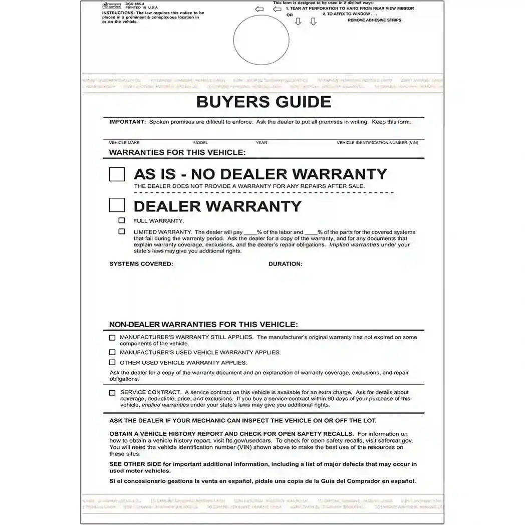 Hang Tag Buyers Guides.