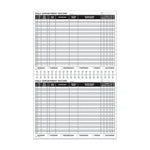 Thumbnail for Daily Service Record Book inside pages