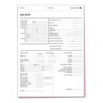 Thumbnail for 2-part deal recap form with white and pink carbonless copies – 100 pack.