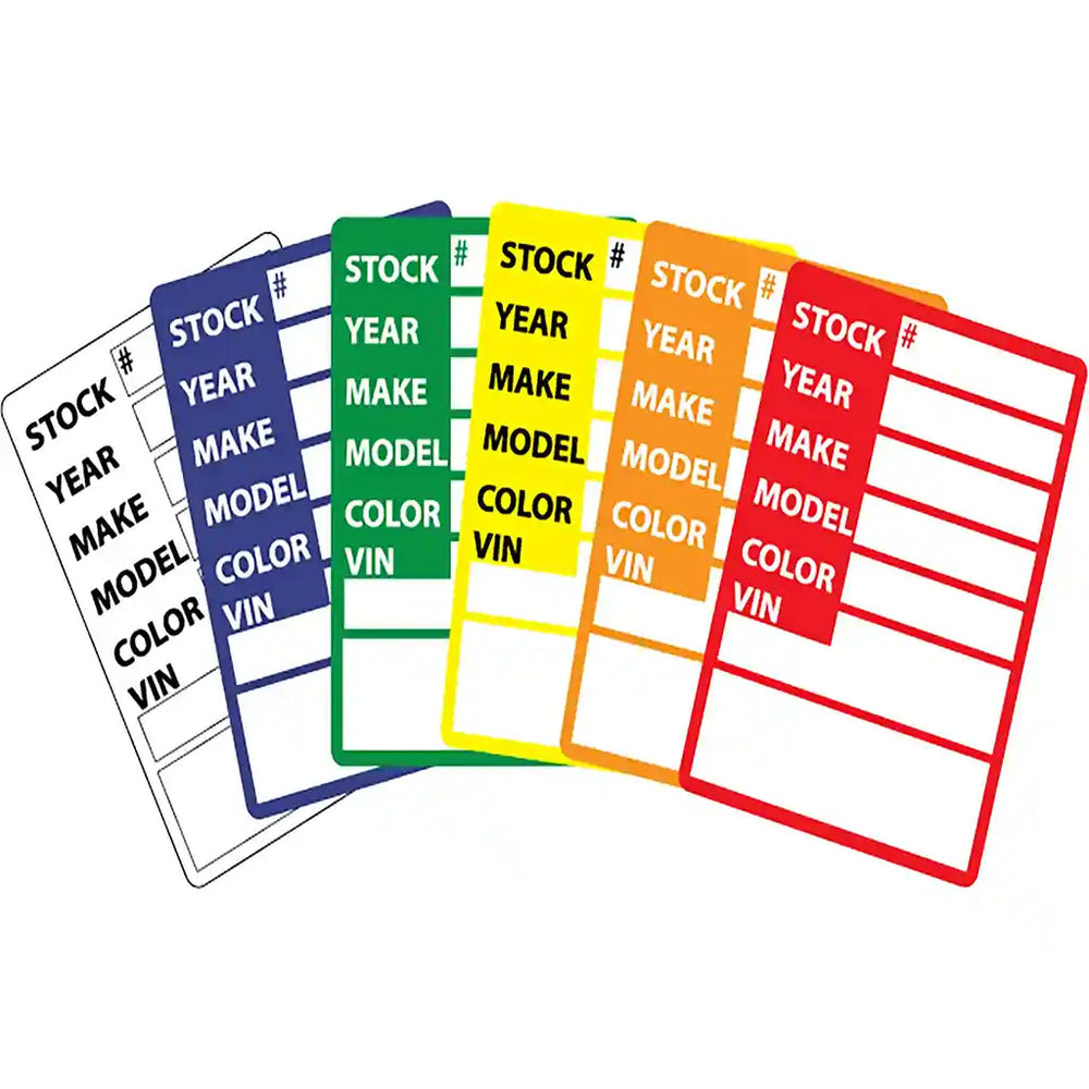 Stock Ticket All Color choices