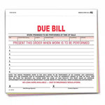 Thumbnail for Due Bill Form – 3-Part Carbonless Auto Dealership Form.