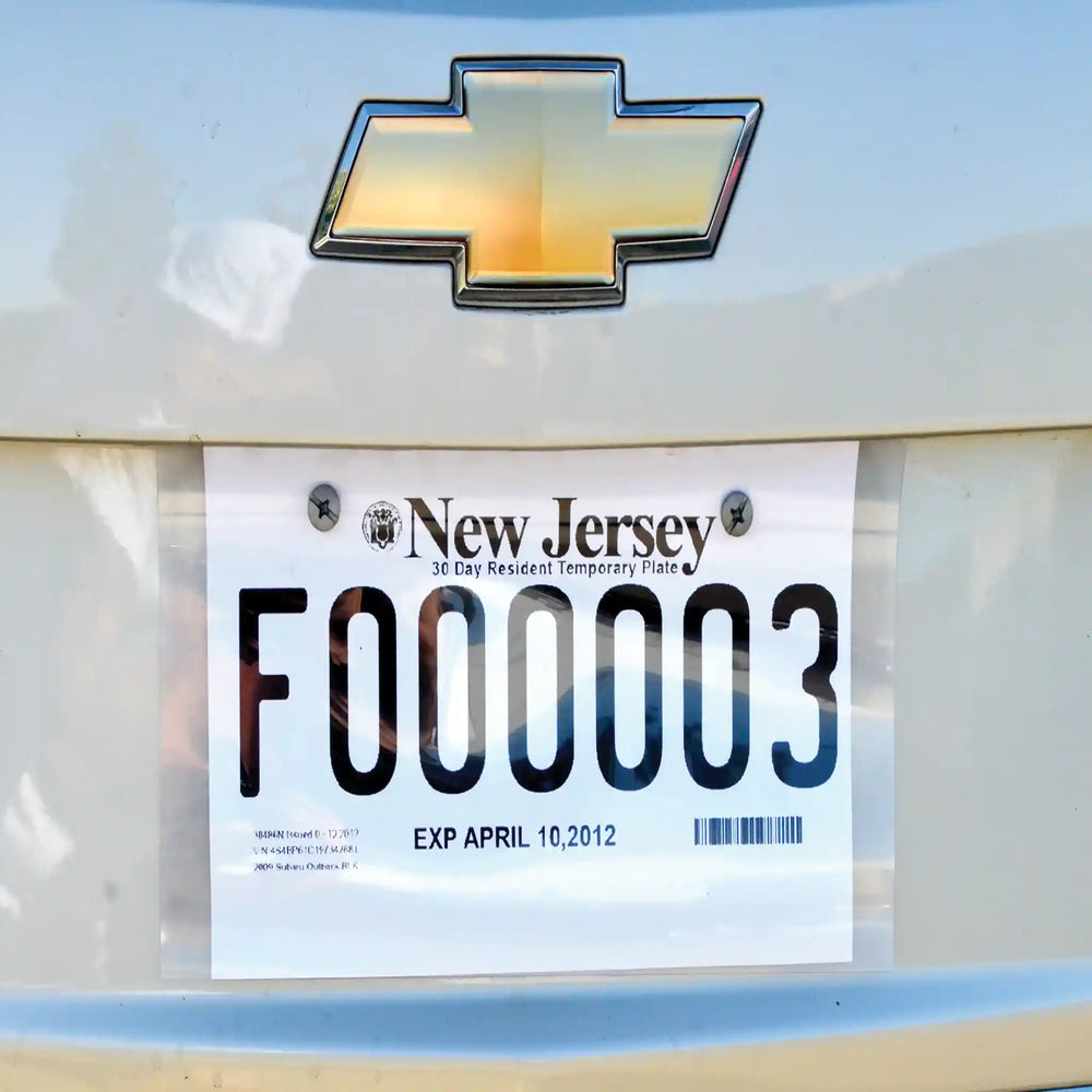 Clear Temporary License Protector