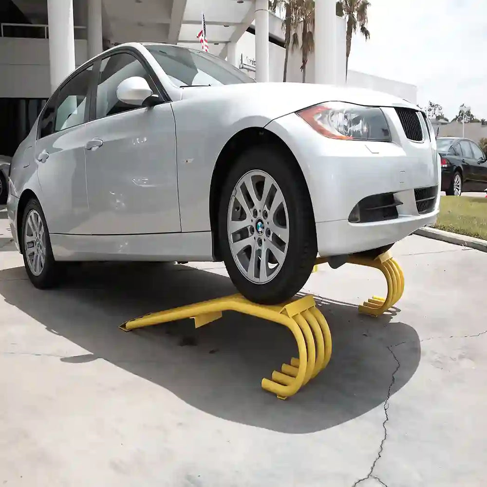 Portable Display Ramp Yellow