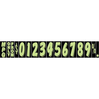 7.5 black and Chartruse pricing numbers