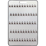 Thumbnail for 55 hook portable key board with safety clips.