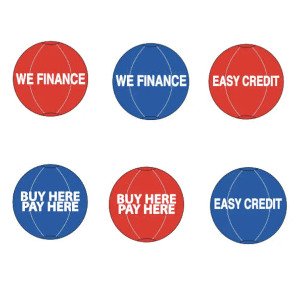 Finance Theme Reusable Balloons.
