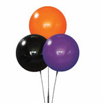Thumbnail for Three Duraballoons in orange, black, and purple on a white background