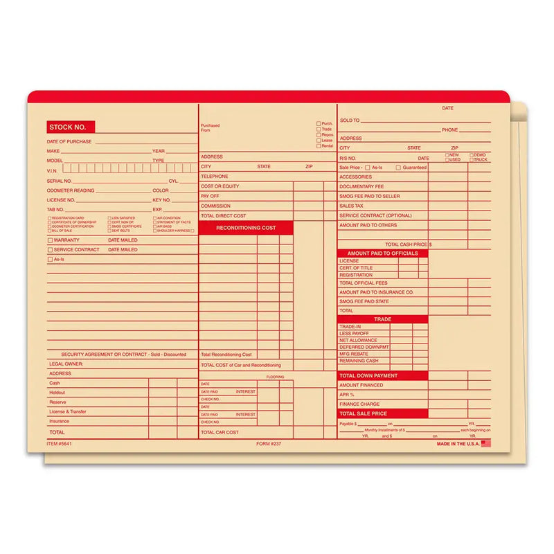 Heavyweight 3-in-1 Detailed Deal Jackets-Red-Prime Dealer Supply