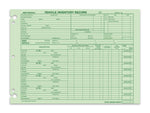 Thumbnail for Vehicle Inventory Records form.