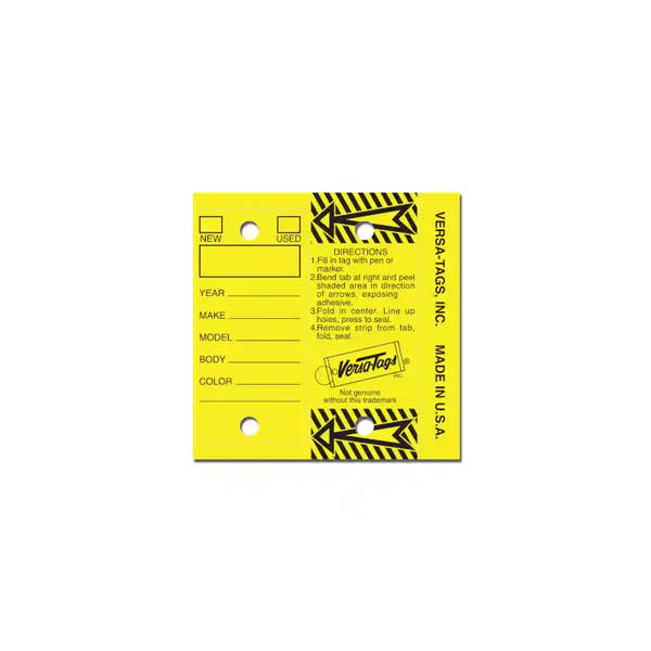 Self Protecting Key Tags - Prime Dealer Supply