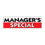 Thumbnail for Windshield banner Managers Special.