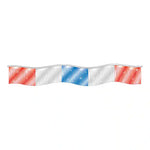 Thumbnail for Red Silver Blue Metallic Fringe Pennants