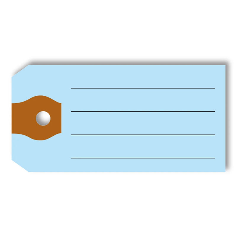 Blue Multi purpose Key tags .