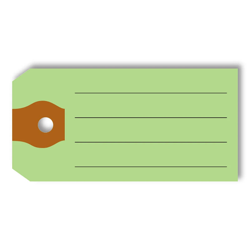 Green Multi purpose Key tags