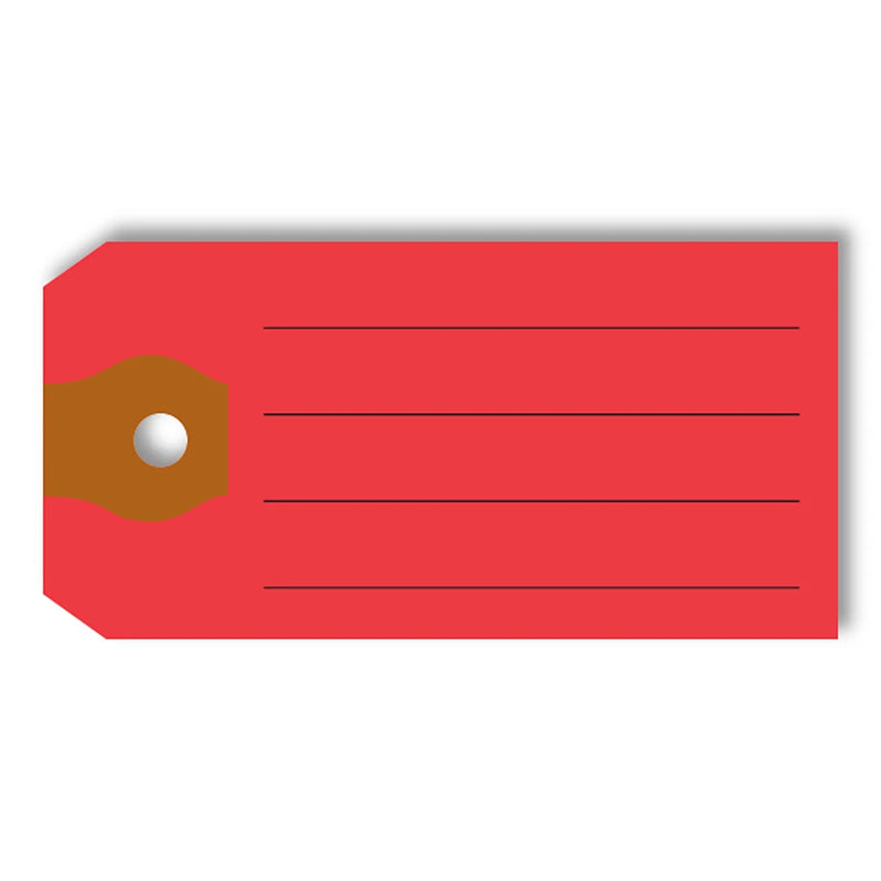 Red Multi purpose Key tags.