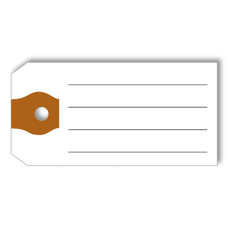 White Multi purpose Key tags 