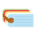 Thumbnail for Multi purpose Key tags in assorted colors.