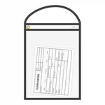 Thumbnail for Neon Stitched Work & Repair Order Holders – Clear Vinyl-Black-Prime Dealer Supply