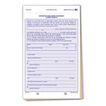 Thumbnail for 3-part odometer statement forms with Screen.