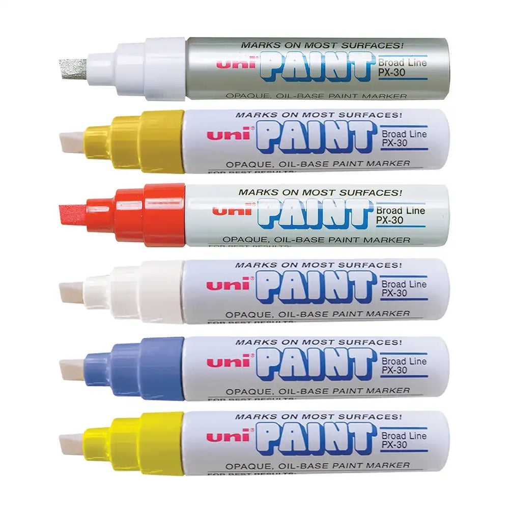 Oil Paint Markers product grouping showing all colors available.