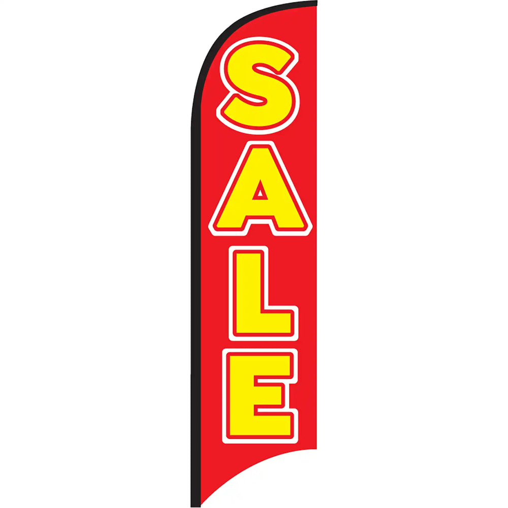 Feather Flag Sale Red and Yellow