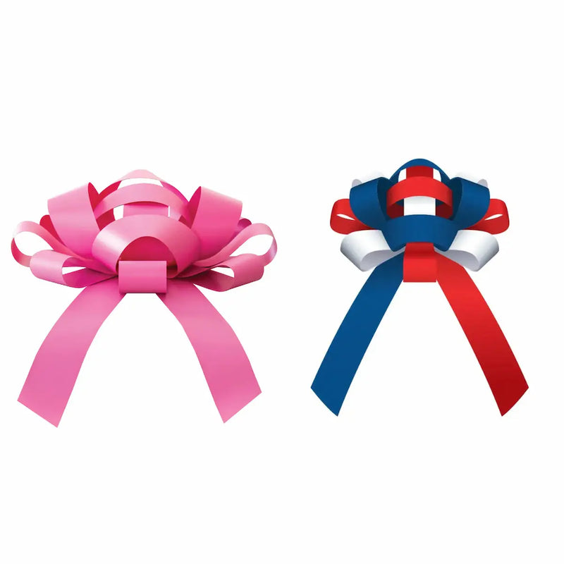 2 Pack Giant Bow Vinyl - Weatherproof Car & Gift Bow