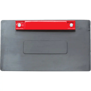 Rubber License Plate Holder with Bar Magnet.