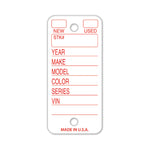 Thumbnail for White Poly Key Tag.