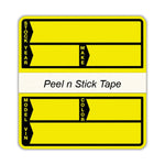Thumbnail for Poly Stock Sticker in Yellow.