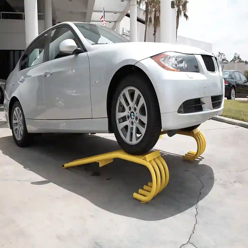 Portable Display Ramp Yellow