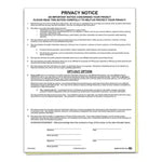 Thumbnail for 2-part privacy notice form with opt-out option for customer data compliance