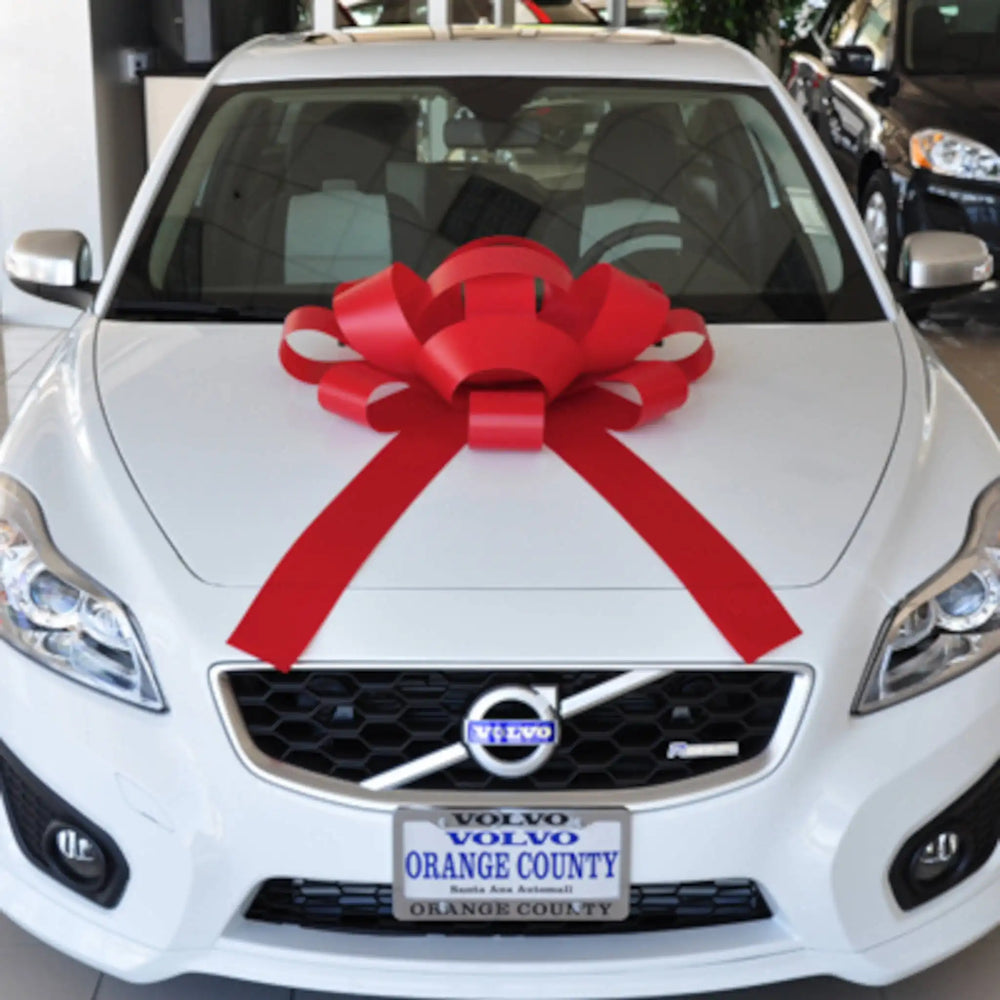 High-quality giant car bows for special occasions and promotions, adding elegance and flair to car deliveries and displays.