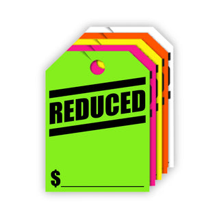 Mirror Hang Tags - reduced 5 color stack.