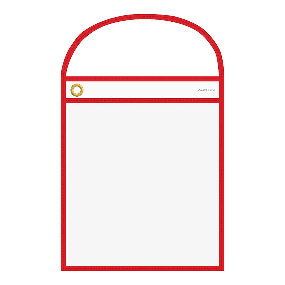 Repair Order Holders – Red with Strap