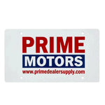 Thumbnail for Personalized license plate insert  with website URL 