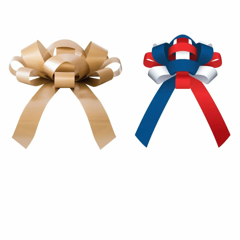 2 Pack Giant Bow Vinyl - Weatherproof Car & Gift Bow