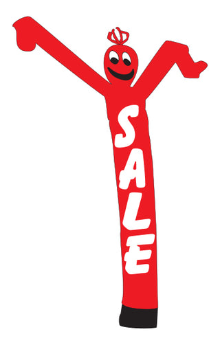 Sale red air tube man.