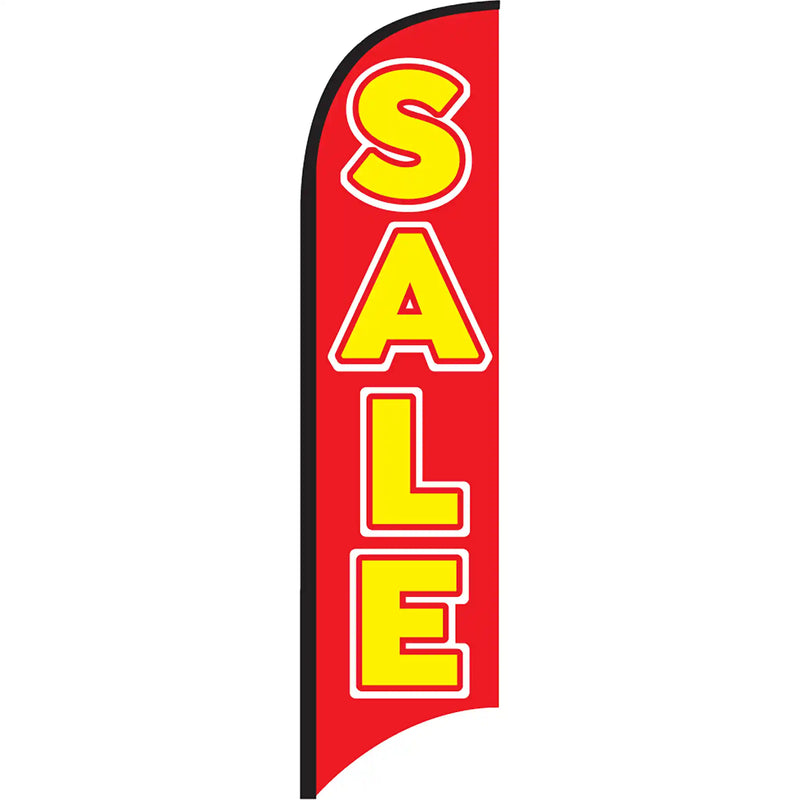 Feather Flag Sale Red and Yellow