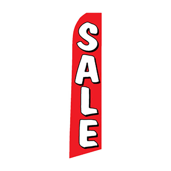 Red Sale  Swooper Feather Flag- Prime Dealer Supply.