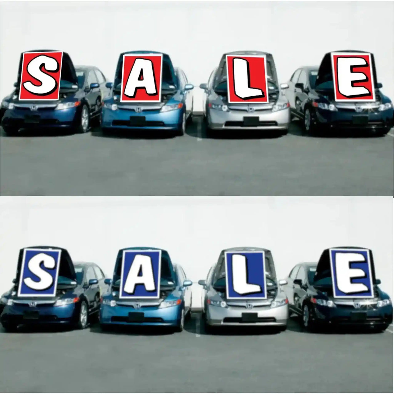 Elevate vehicle displays with our Underhood Sign Sets SALE collection, featuring clear text, durable materials, and a professional appearance.