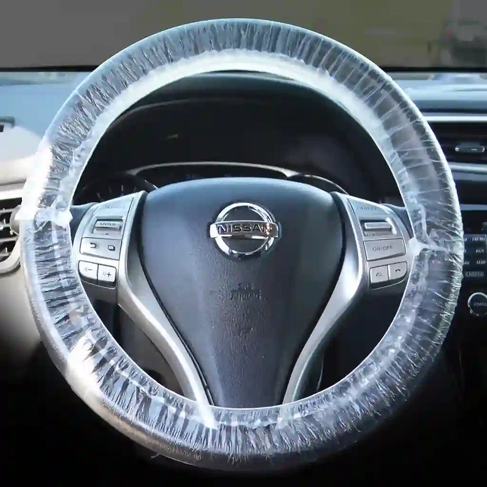 Steering wheel cover elastic