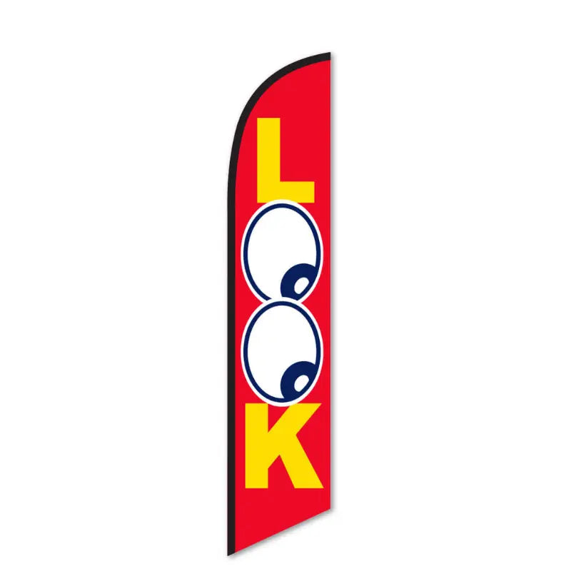look swooper flag